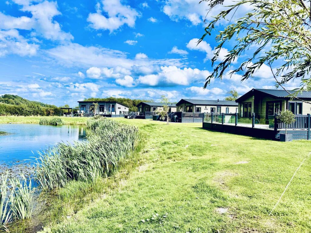 Fantastic views from the lodges